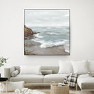 Beautiful Bay by Eva Watts on GIANT ART - blue abstract vacation