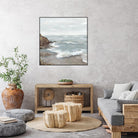 Beautiful Bay by Eva Watts on GIANT ART - blue abstract vacation