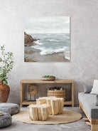 Beautiful Bay by Eva Watts on GIANT ART - blue abstract vacation