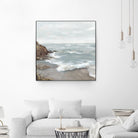 Beautiful Bay by Eva Watts on GIANT ART - blue abstract vacation