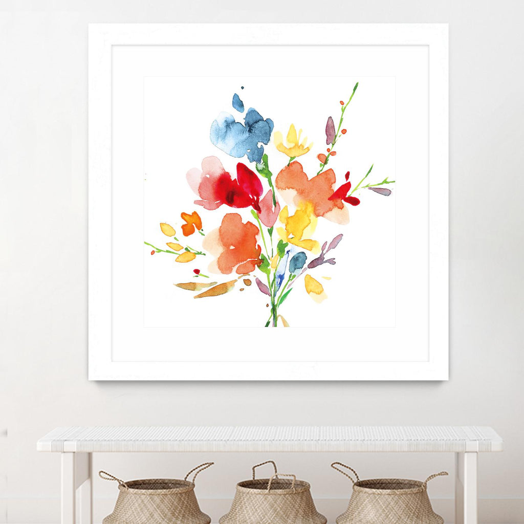 Bouquet by Isabelle Z on GIANT ART - white floral