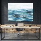 Oceanic II by Isabelle Z on GIANT ART - white sea scene