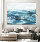 Oceanic II by Isabelle Z on GIANT ART - white sea scene