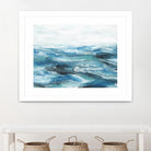 Oceanic II by Isabelle Z on GIANT ART - white sea scene