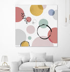 Colour Motion I by Isabelle Z on GIANT ART - red abstract