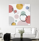 Colour Motion I by Isabelle Z on GIANT ART - red abstract