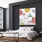 Colour Motion I by Isabelle Z on GIANT ART - red abstract