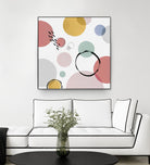 Colour Motion I by Isabelle Z on GIANT ART - red abstract