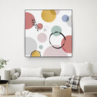 Colour Motion I by Isabelle Z on GIANT ART - red abstract