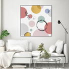 Colour Motion I by Isabelle Z on GIANT ART - red abstract