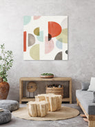 Dot Com I by Isabelle Z on GIANT ART - orange abstract