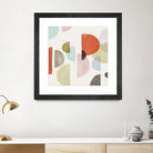 Dot Com I by Isabelle Z on GIANT ART - red abstract