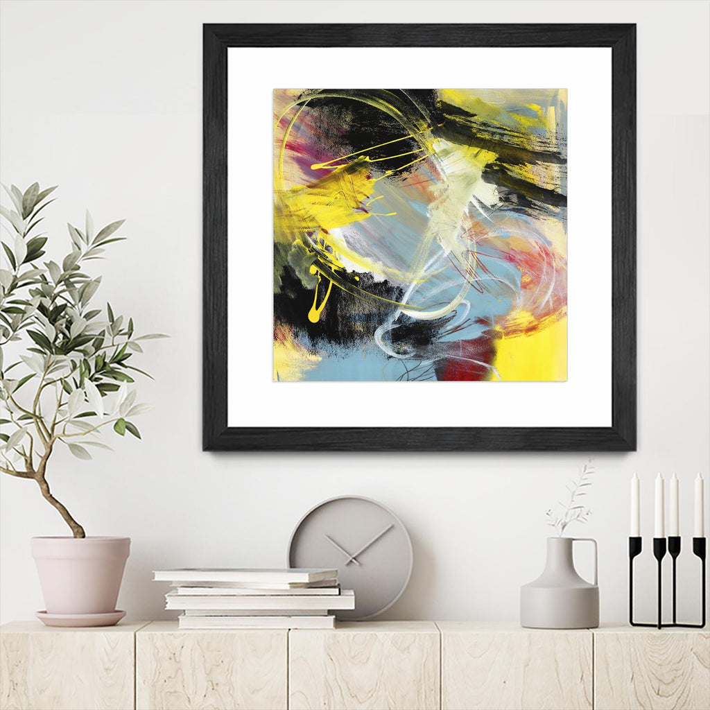 Storms in the Night by Bianka Guna on GIANT ART - black abstract