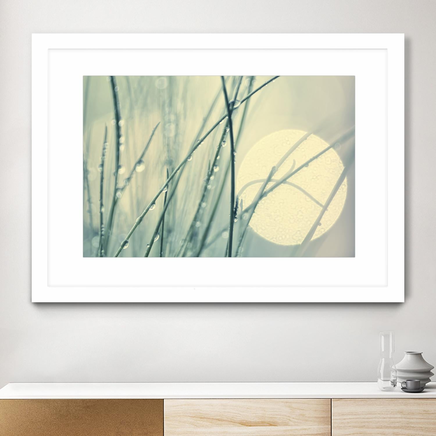 Morning Blues by Ingrid Beddoes on GIANT ART - beige photo art