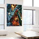 Camp Fire by Jaime Rodominick on GIANT ART - orange photo art
