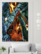 Camp Fire by Jaime Rodominick on GIANT ART - orange photo art