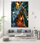 Camp Fire by Jaime Rodominick on GIANT ART - orange photo art