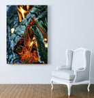 Camp Fire by Jaime Rodominick on GIANT ART - orange photo art