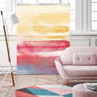 A Little More by Jenn Jorgensen on GIANT ART - yellow abstract