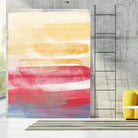 A Little More by Jenn Jorgensen on GIANT ART - yellow abstract