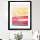 A Little More by Jenn Jorgensen on GIANT ART - yellow abstract