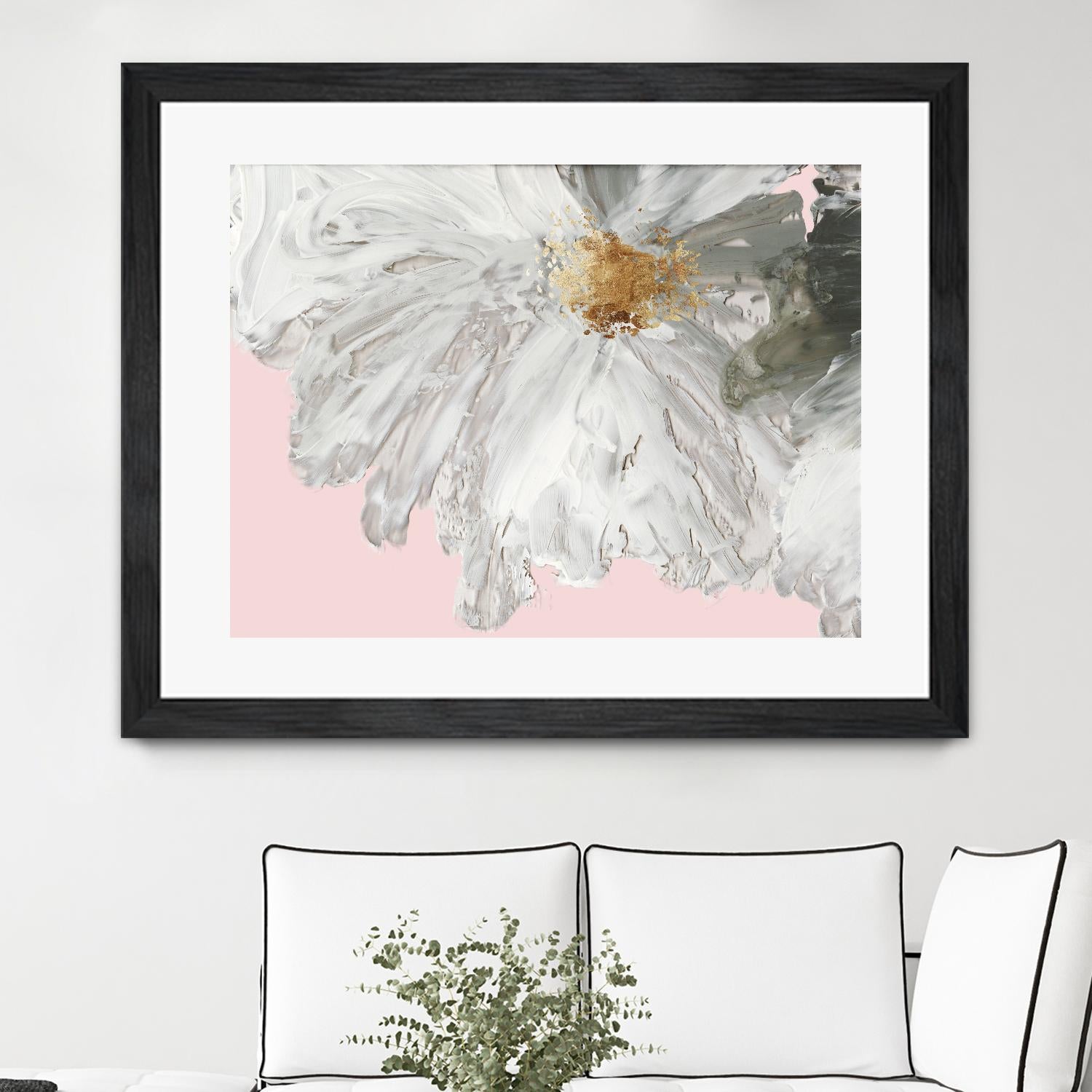 White Peony by Asia Jensen on GIANT ART - white floral