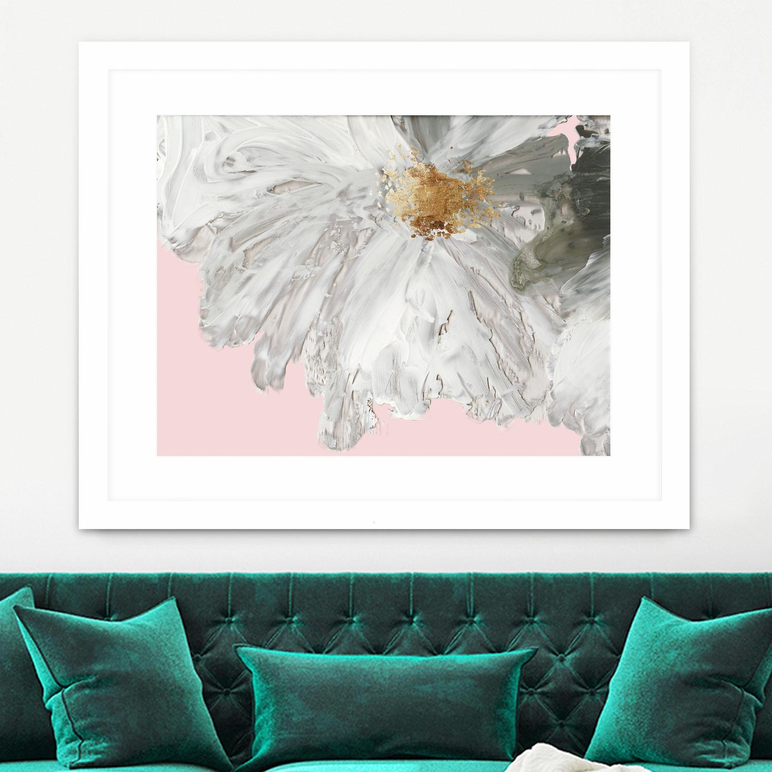 White Peony by Asia Jensen on GIANT ART - white floral