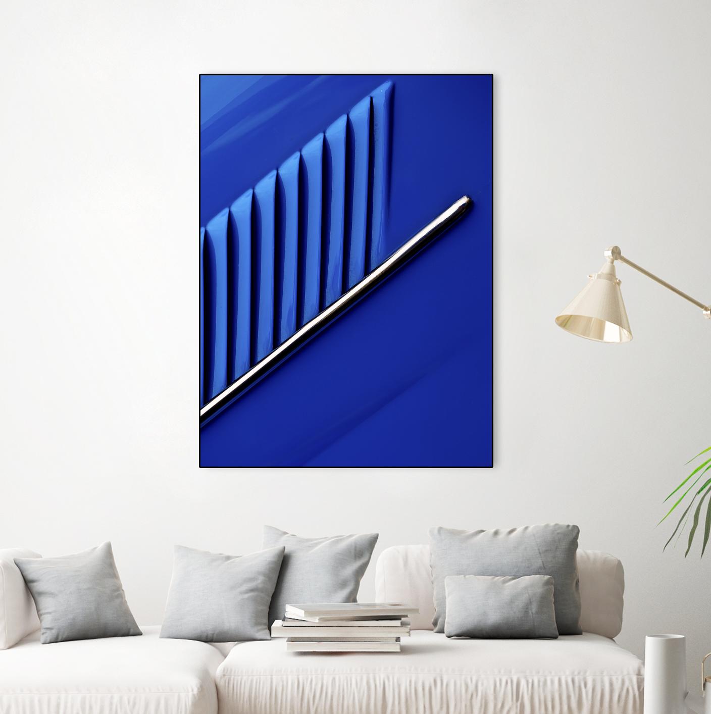 Louvers by Joe Gemignani on GIANT ART - silver vehicle