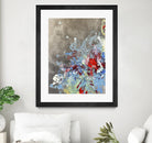 Luster III by Kathryn Neale on GIANT ART - blue abstract