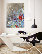 Luster III by Kathryn Neale on GIANT ART - blue abstract