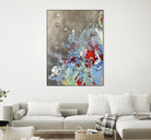 Luster III by Kathryn Neale on GIANT ART - blue abstract