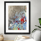 Luster III by Kathryn Neale on GIANT ART - blue abstract