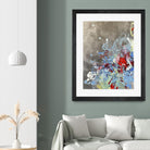 Luster III by Kathryn Neale on GIANT ART - blue abstract