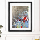 Luster III by Kathryn Neale on GIANT ART - blue abstract