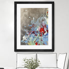 Luster III by Kathryn Neale on GIANT ART - blue abstract