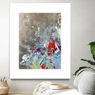 Luster III by Kathryn Neale on GIANT ART - blue abstract