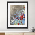 Luster III by Kathryn Neale on GIANT ART - blue abstract