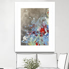 Luster III by Kathryn Neale on GIANT ART - blue abstract