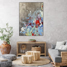 Luster III by Kathryn Neale on GIANT ART - blue abstract