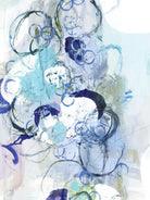 Aqua I by Kathryn Neale on GIANT ART - blue abstract