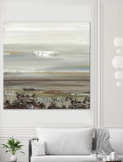 Abyss II by Valeria Mravyan on GIANT ART - blue abstract, landscape