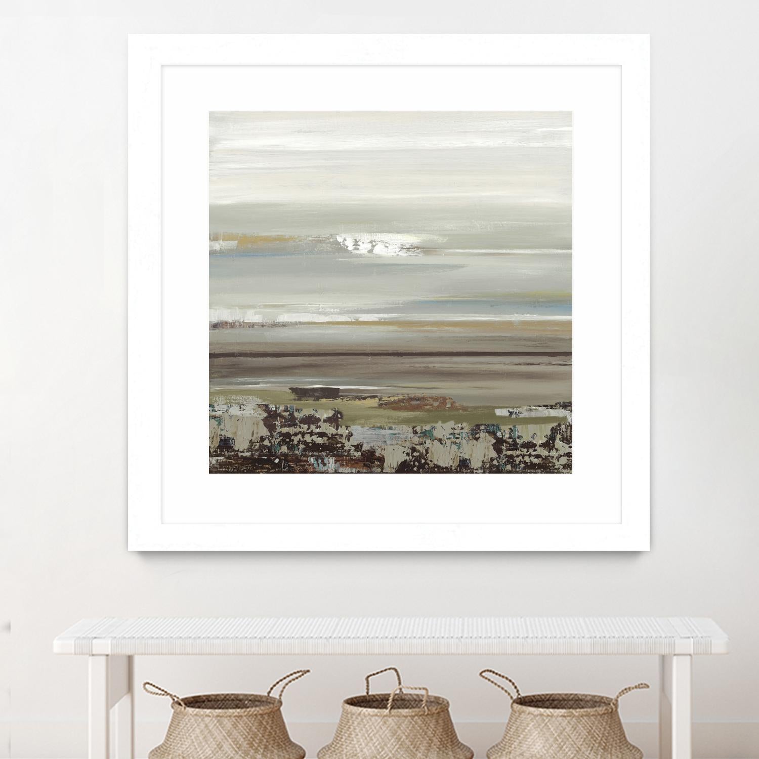 Abyss II by Valeria Mravyan on GIANT ART - blue abstract, landscape