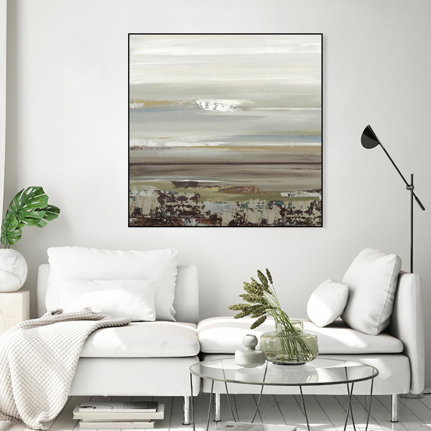 Abyss II by Valeria Mravyan on GIANT ART - blue abstract, landscape