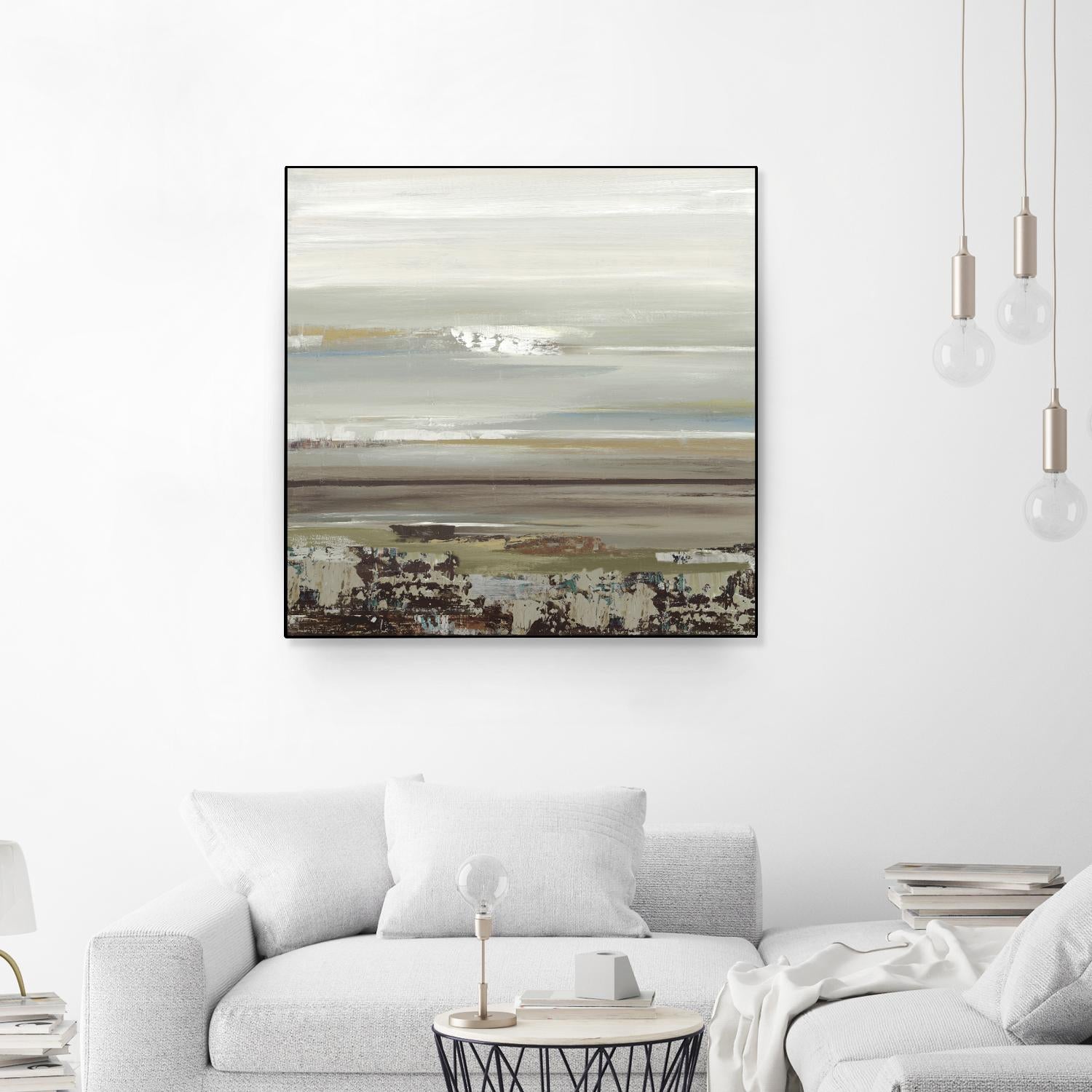 Abyss II by Valeria Mravyan on GIANT ART - blue abstract, landscape