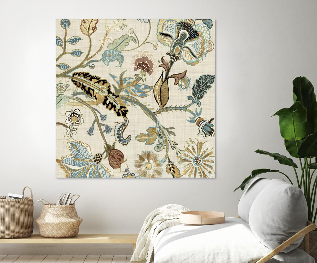 Mythos II by Maya Woods on GIANT ART - brown floral