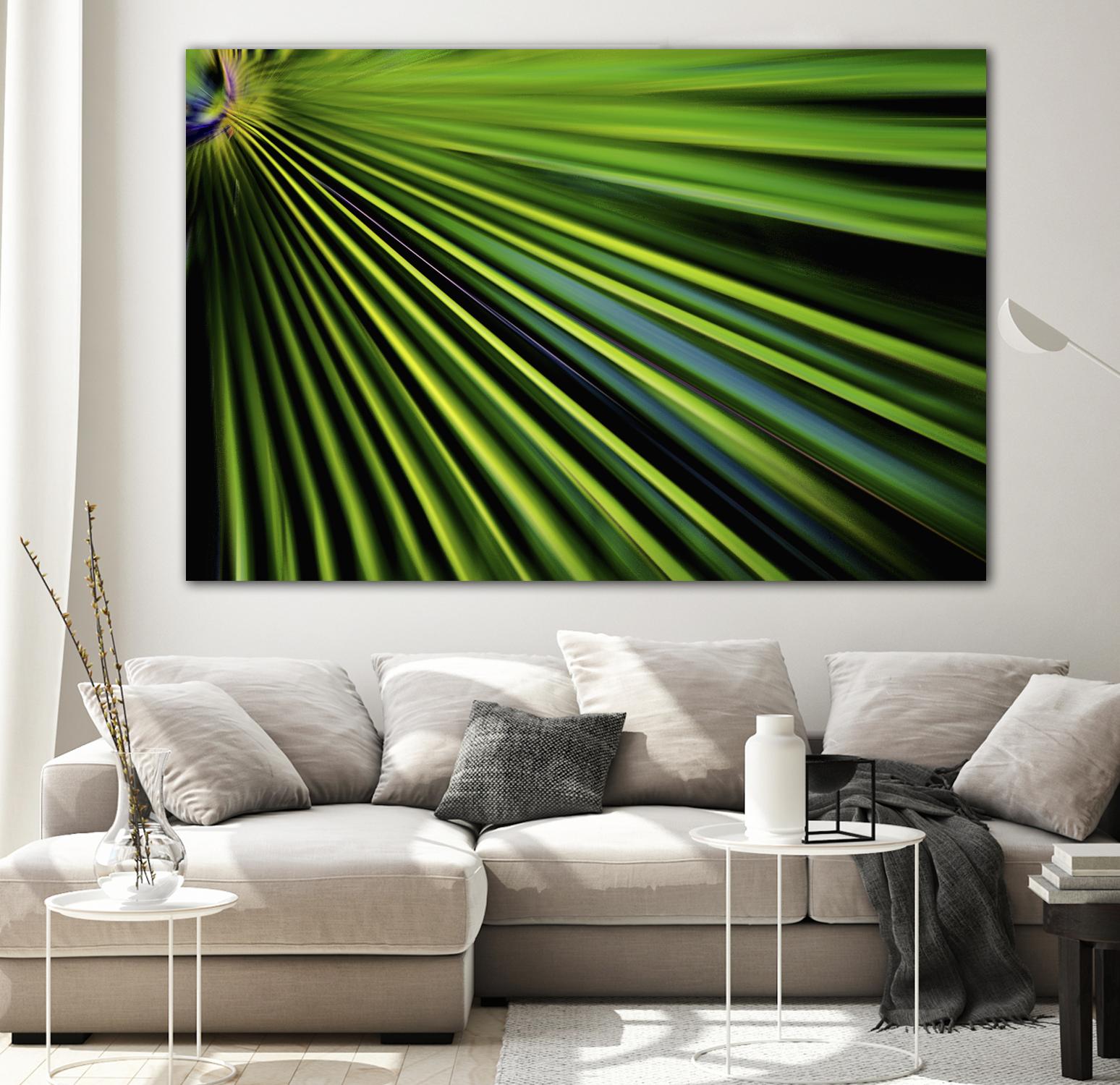 Tropical Bliss II by Norm Stelfox on GIANT ART - green photo art