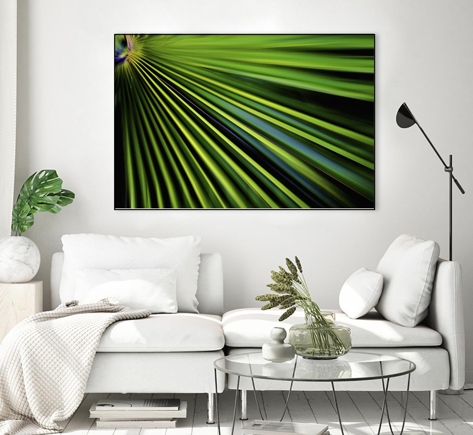Tropical Bliss II by Norm Stelfox on GIANT ART - green photo art