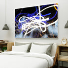 A Light Trails IV by Norm Stelfox on GIANT ART - black abstract