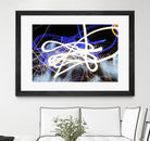 A Light Trails IV by Norm Stelfox on GIANT ART - black abstract