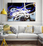 A Light Trails IV by Norm Stelfox on GIANT ART - black abstract